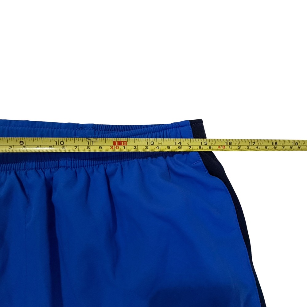Polo Sport Ralph Lauren Mens Blue Running Shorts Large Zipper Pocket Lined - Picture 9 of 10